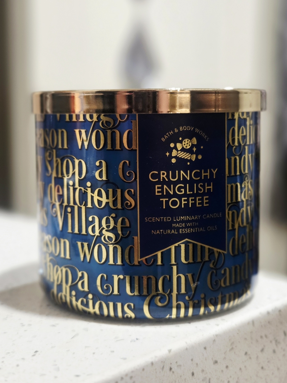 Bath & Body Works Crunchy English Toffee Scented Candle - 14.5oz (Disc Scent)
